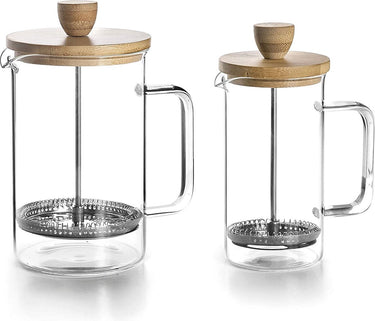 Lacor 350 ml houten embolus koffiezetapparaat