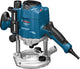 Bosch bovenfreesmachine gof 1250 ce (19mm moersleutel, centreerstift 8mm, 17mm kopieerhuls, parralelgeleider, sds kopieer huls)