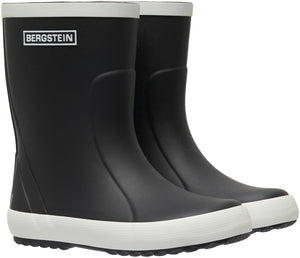 Bergstein classic unisex junior regenlaarzen - black 25