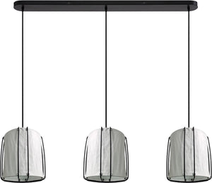 Nordlux cardine 3x hanglamp-e27-gekreukeld papier-wit