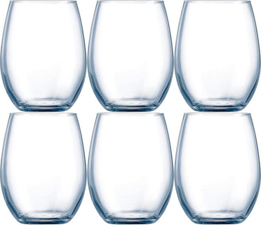 Chef sommelier primary tumbler - rond - 36 cl - helder - set-6