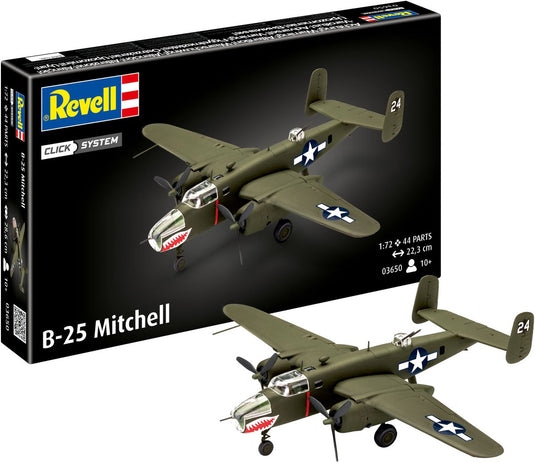 Revell modelbouwpakket - b-25 mitchell - 44dlg.