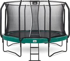 Salta first class - trampoline met veiligheidsnet en ladder - ø 427 cm - groen