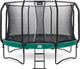 Salta first class - trampoline met veiligheidsnet en ladder - ø 427 cm - groen