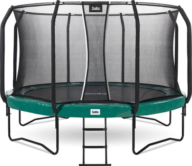 Salta first class - trampoline met veiligheidsnet en ladder - ø 251 cm - groen