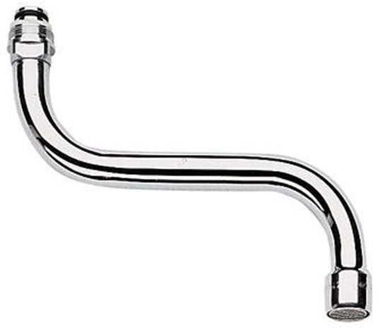 Grohe costa 13052000 - draaibare s-uitloop - chroom