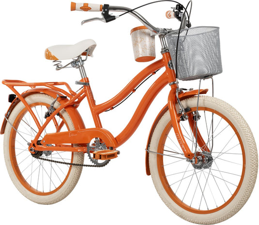 Huffy deluxe 20 inch kinderfiets cruiser - oranje