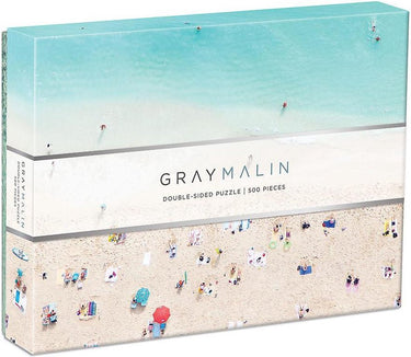 Galison gray malin hawaii beach 2-sided 500 piece puzzle