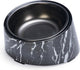 Designed by lotte melamine eetbak vita - voerbak kat - eetbak of drinkbak - zwart 160 ml