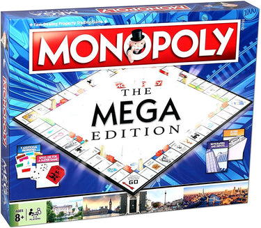 Monopoly mega editie - ultra uitgebreide editie - met wolkenkrabbers