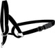 Flamingo easy leader - hoofdhalsband honden - halsband easy leader zwart xl 55-74cm 15mm