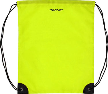 Avento rugzak met trekkoorden - fluorgeel