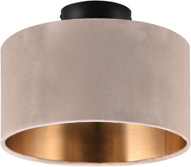 Trio julieta - plafondlamp - beige - excl. 2x e14 4 w - plafondbevestiging