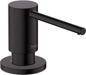 Hansgrohe a41 zeep- lotiondispenser - mat zwart