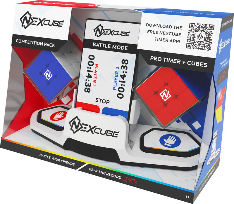 Afbeelding laden in galerijviewer, Goliath nexcube competition pack - breinbreker - speed cube - met 2 kubussen en een timer - snelste speedcube op de markt!
