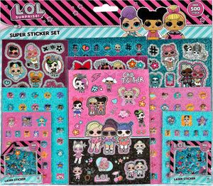 L.o.l. surprise! lol super sticker set