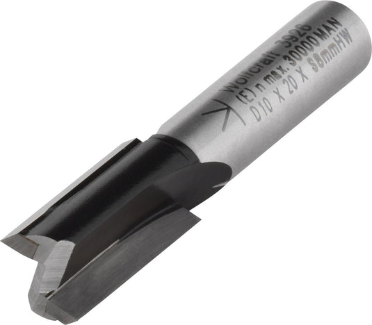Wolfcraft - groeffrees 10mm hm - voor bovenfrees - 3926000