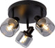 Lucide bjorn - plafondspot (plafondlamp) - ø 38 cm - 3xe14 - zwart