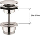 Plieger roma afvoerplug - 2 in 1 design - 1 1 4 - inox