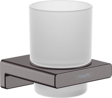 Hansgrohe addstoris tandenborstelhouder brushed black chrome