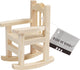 Creativ company houten mini schommelstoel