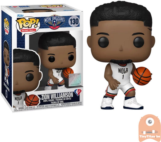 Funko pop! basketball zion williamson 130 21-22 nba city edition