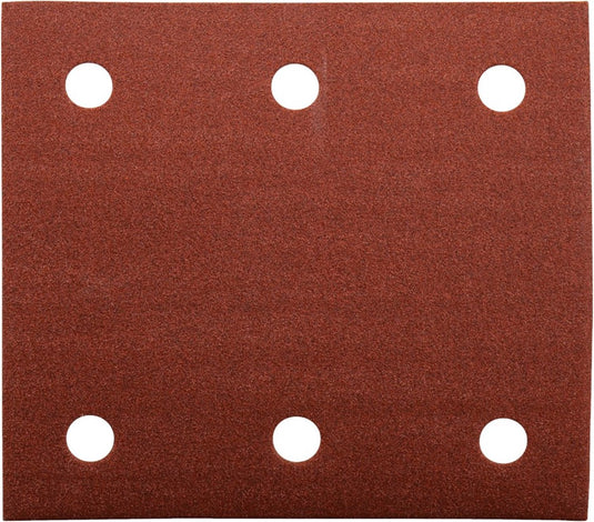 Makita p-33130 schuurvel red - vlak schuurvel - delta schuurvel - velcro - klittenband - k150 - 114 x 102mm (10stuks)