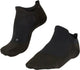 Falke go5 invisible anti-blaar katoen functioneel materiaal golfsokken heren zwart - maat 39-41