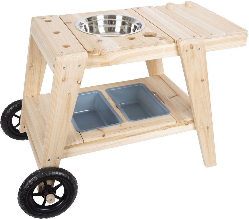 Afbeelding laden in galerijviewer, Small foot - houten modderkeuken compact
