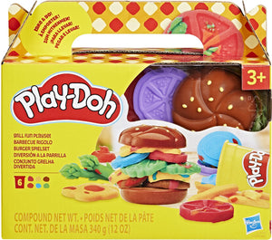 Play-doh grillplezier - 6 kleipotjes
