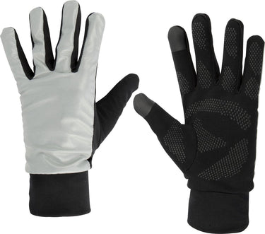 Avento sporthandschoenen - reflecterend - winddicht - grijs zwart - maat xl xxl