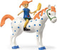 Pippi langkous figuren en witje