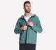 Skechers premier rain jacket heren jas - donkergroen xxl