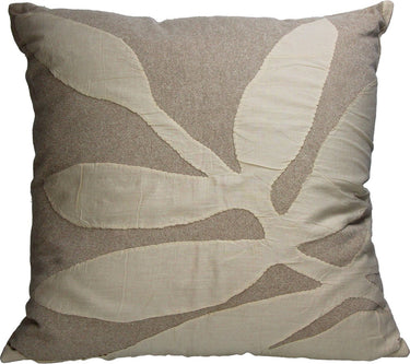 Hd collection kussen katoen beige 50x50cm