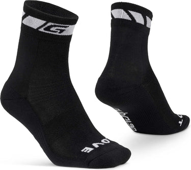 Gripgrab - lente herfst fietssokken thermo overganssokken - zwart - unisex - maat s