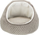 Trixie - kattenmand - iglo livia - grijs crème - 55x55x45cm one size