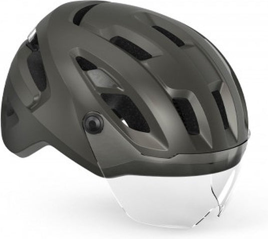 Met intercity mips fietshelm mannen vrouwen – fietshelm e-bike volwassenen – elektrische fiets – maat l (58-61cm) – nta 8776 – titanium allic matt (grijs)