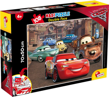 Lisciani disney puzzle df maxi floor 108 cars 3 racer