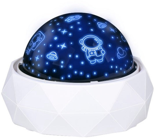 Grundig sterrenprojector astronaut rond met usb-c