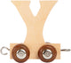 Small foot - houten lettertrein - y - 12 stuks