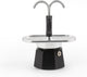 Bialetti mini express 2 kops – espressomaker – aluminium – inclusief 2 espressokopjes