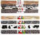 Euro-trade limited liability crêpepapier dieren, set van 10