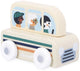 Janod - cross roads - houten personenbus