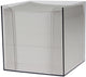Merkloos sans marque memokubus 9,5x9,5x9,5cm wit