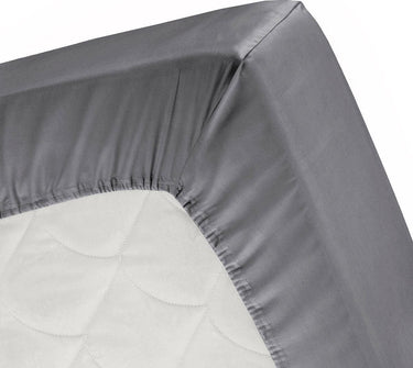 Cinderella - topper hoeslaken - tot 15 cm matrashoogte - 160x200 210 cm - antraciet