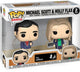 Funko pop television: the office - michael scott holly flax - (2 pack) pop
