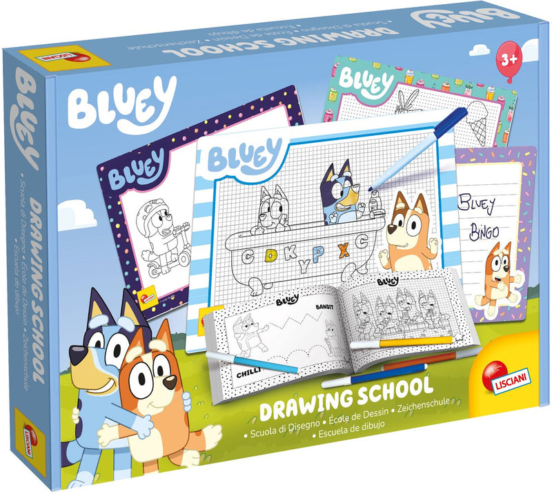 Afbeelding laden in galerijviewer, Bluey drawing school tekenschool
