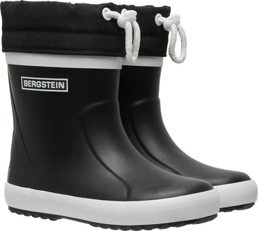 Bergstein classic thermo unisex junior regenlaarzen - black