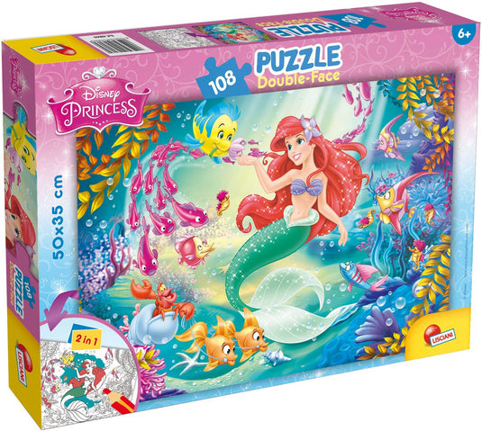 Lisciani puzzle df plus 108 the little mermaid