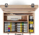 Winsor newton 2190614 galeria acrylverf set luxe houten kist – 15-delig – inclusief ezel, penselen accessoires